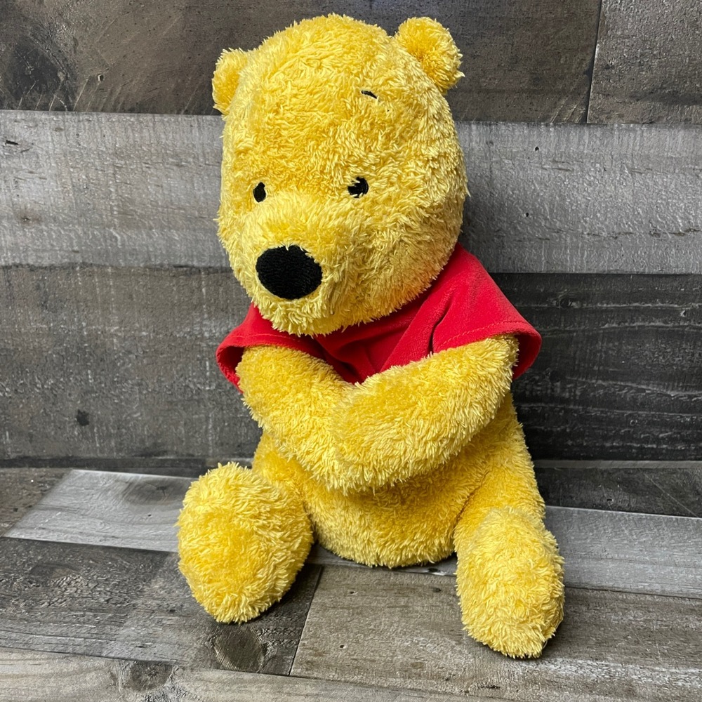 Hallmark Winnie the Pooh Plush Stuffed Animal Classic Pooh Bear Toy
